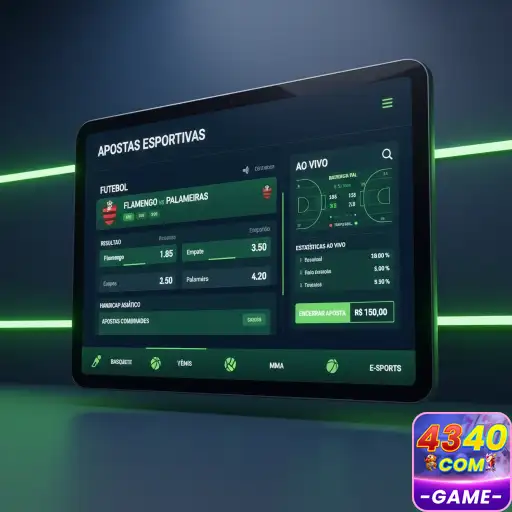 4340 experimente inovador apostas ao vivo